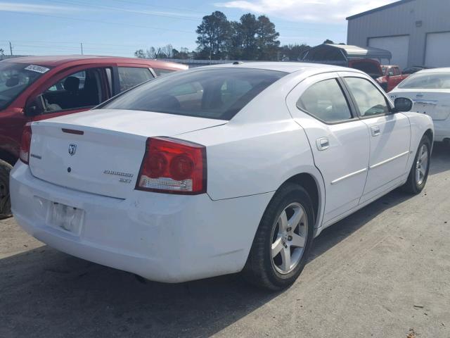 2B3CA3CV9AH277084 - 2010 DODGE CHARGER SX WHITE photo 4