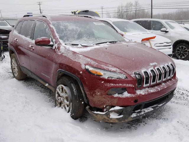 1C4PJMCB4EW282471 - 2014 JEEP CHEROKEE L RED photo 1