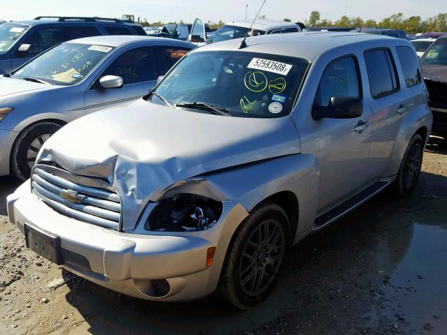 3GNCA13D58S662733 - 2008 CHEVROLET HHR LS SILVER photo 2