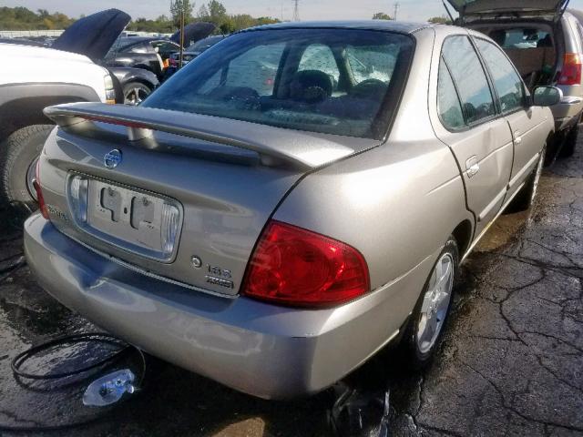 3N1CB51D16L550716 - 2006 NISSAN SENTRA 1.8 GRAY photo 4