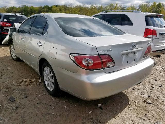 JTHBF30G830115891 - 2003 LEXUS ES 300 GRAY photo 3