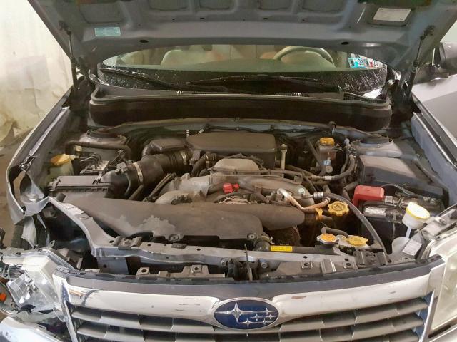 JF2SH61699H746292 - 2009 SUBARU FORESTER 2 Argento foto 7