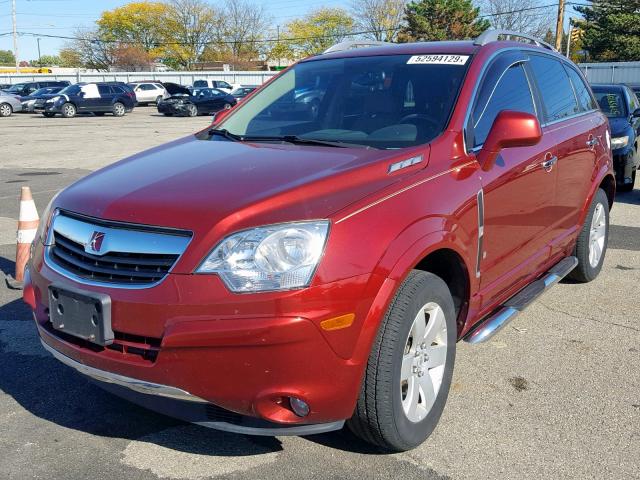 3GSCL53758S655225 - 2008 SATURN VUE XR RED photo 2