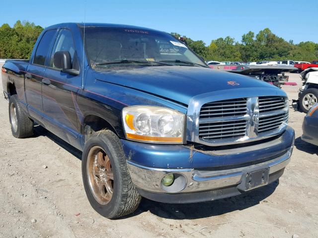 1D7HU18216S647805 - 2006 DODGE RAM 1500 S BLUE photo 1