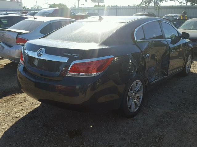 1G4GC5EG0AF123106 - 2010 BUICK LACROSSE C BLACK photo 4