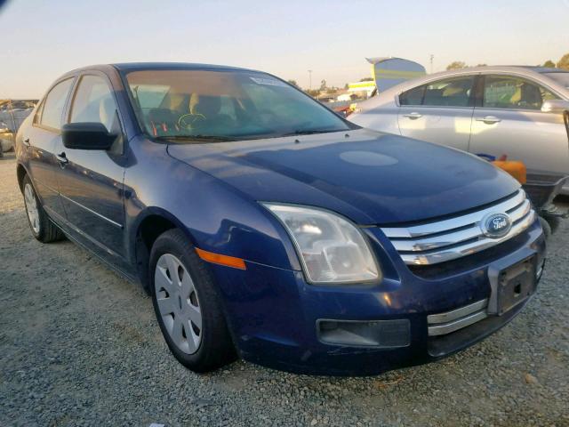 3FAFP06Z26R207970 - 2006 FORD FUSION S BLUE photo 1