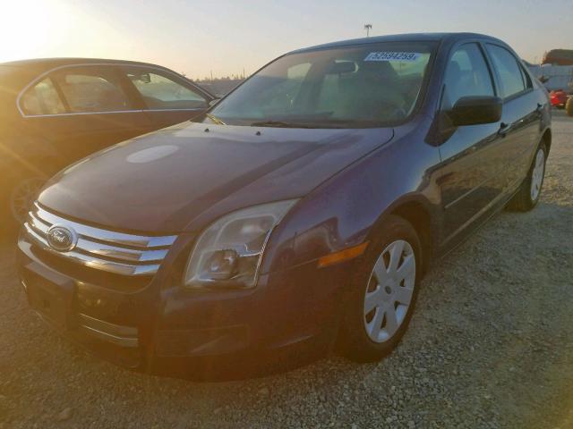 3FAFP06Z26R207970 - 2006 FORD FUSION S BLUE photo 2