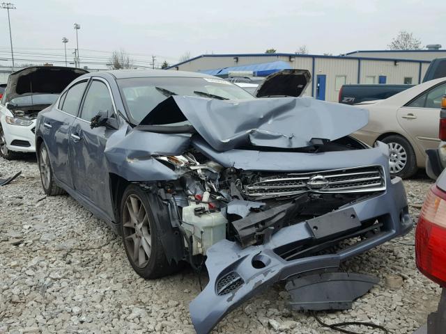 1N4AA5AP8BC823955 - 2011 NISSAN MAXIMA S BLUE photo 1