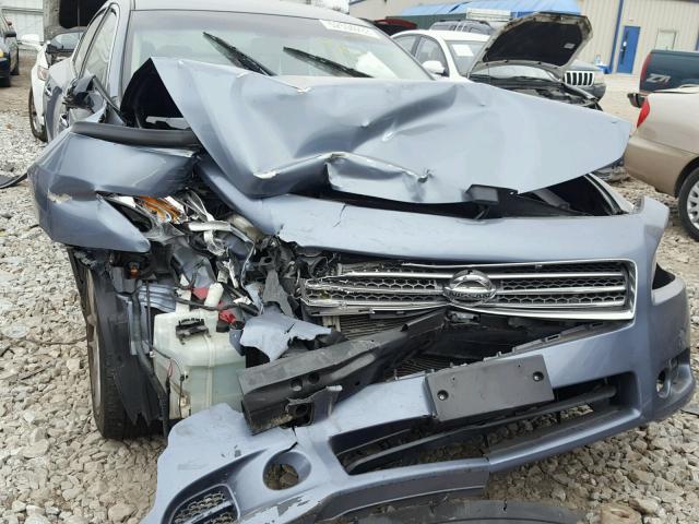 1N4AA5AP8BC823955 - 2011 NISSAN MAXIMA S BLUE photo 9