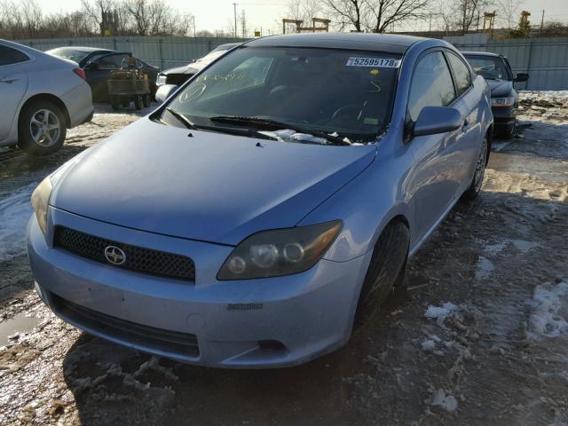 JTKDE167480252934 - 2008 TOYOTA SCION TC ლურჯი ფოტო 2