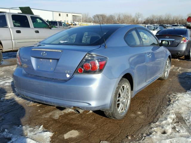 JTKDE167480252934 - 2008 TOYOTA SCION TC ლურჯი ფოტო 4