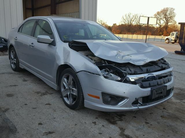 3FAHP0KC2AR394064 - 2010 FORD FUSION SPO SILVER photo 1