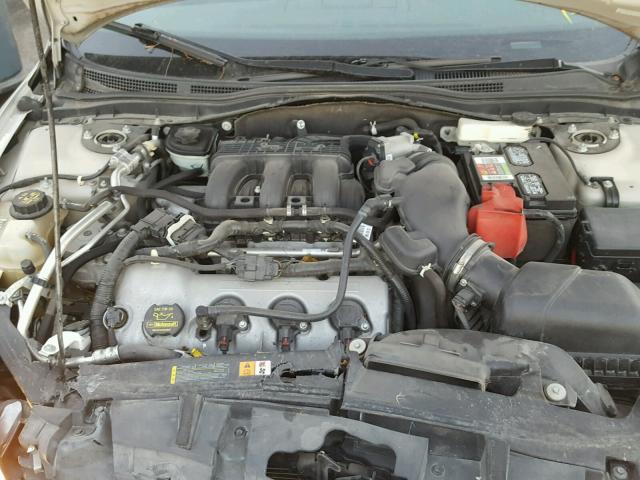 3FAHP0KC2AR394064 - 2010 FORD FUSION SPO SILVER photo 7