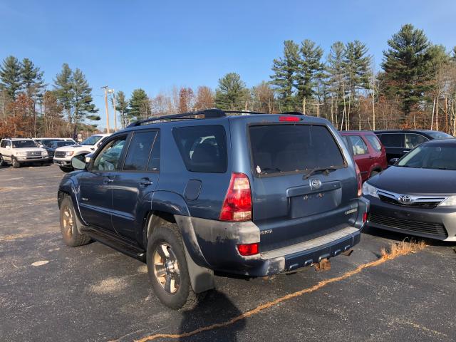 JTEBU14R950062401 - 2005 TOYOTA 4RUNNER SR BLUE photo 4