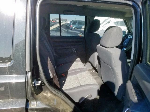 1J4RG4GK1AC157161 - 2010 JEEP COMMANDER შავი ფოტო 6