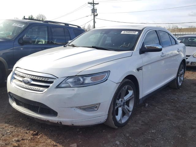 1FAHP2KT0AG115133 - 2010 FORD TAURUS SHO WHITE photo 2