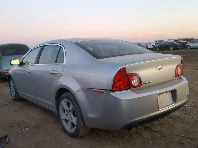 1G1ZG57N48F196267 - 2008 CHEVROLET MALIBU LS 银色 照片 3