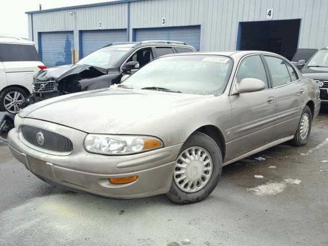 1G4HP54K714280965 - 2001 BUICK LESABRE CU BROWN photo 2