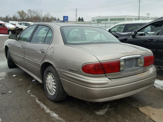 1G4HP54K714280965 - 2001 BUICK LESABRE CU BROWN photo 3