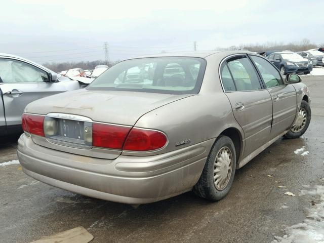 1G4HP54K714280965 - 2001 BUICK LESABRE CU BROWN photo 4