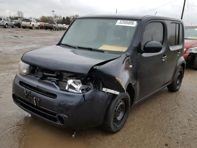 JN8AZ2KR0BT203851 - 2011 NISSAN CUBE BASE BLACK photo 2