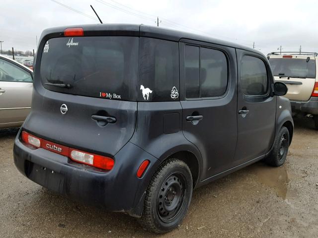 JN8AZ2KR0BT203851 - 2011 NISSAN CUBE BASE BLACK photo 4