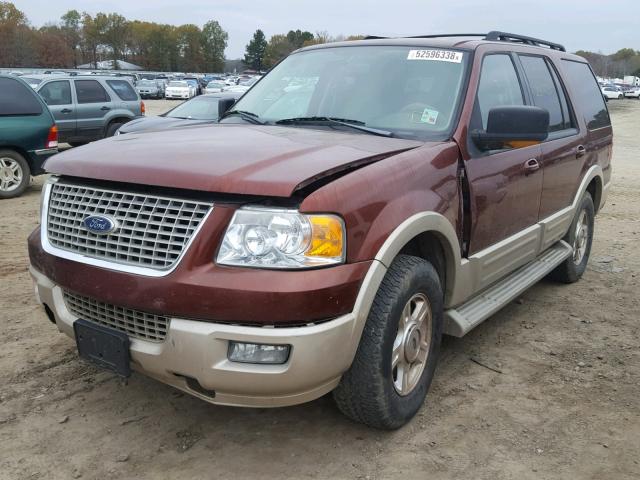 1FMPU17576LA28276 - 2006 FORD EXPEDITION RED photo 2