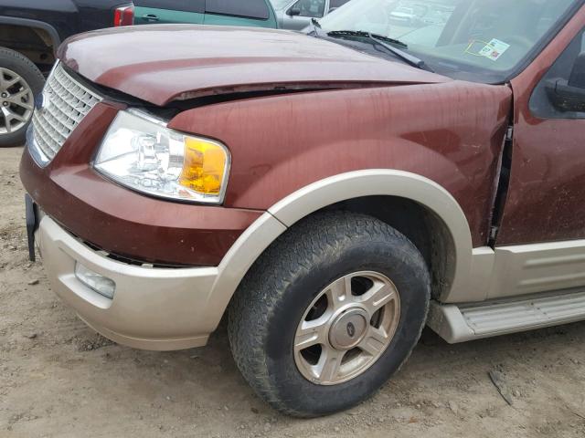 1FMPU17576LA28276 - 2006 FORD EXPEDITION RED photo 9