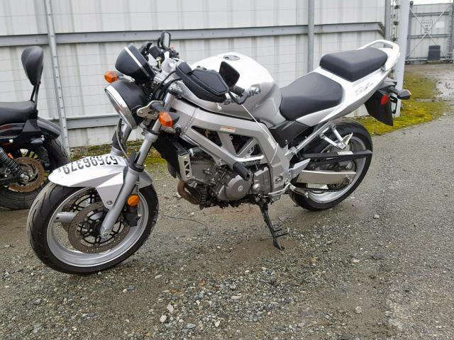 JS1VP53A332100485 - 2003 SUZUKI SV650 SILVER photo 2