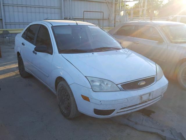 1FAFP34N16W242241 - 2006 FORD FOCUS ZX4 BLUE photo 4