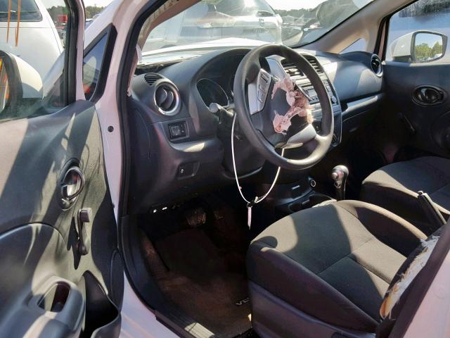 3N1CE2CP5HL365391 - 2017 NISSAN VERSA NOTE WHITE photo 9