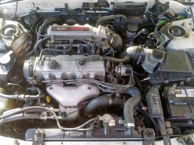 JM1GD2441L1826883 - 1990 MAZDA 626 GT WHITE photo 7