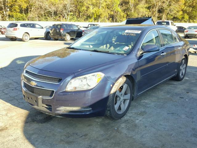 1G1ZC5E06CF240765 - 2012 CHEVROLET MALIBU 1LT BLUE photo 2