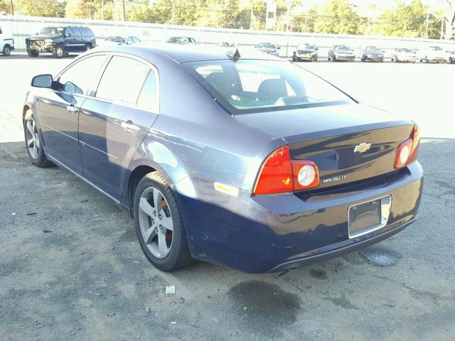 1G1ZC5E06CF240765 - 2012 CHEVROLET MALIBU 1LT BLUE photo 3