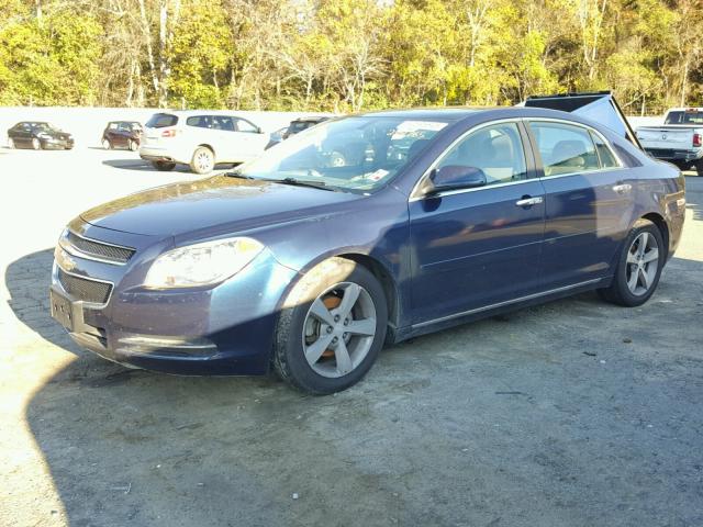 1G1ZC5E06CF240765 - 2012 CHEVROLET MALIBU 1LT BLUE photo 9
