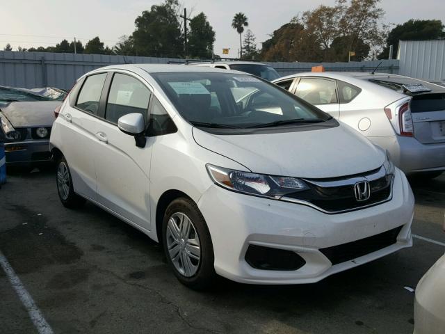 3HGGK5H44JM732886 - 2018 HONDA FIT LX WHITE photo 1