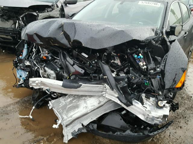 JHMFC1F76JX021339 - 2018 HONDA CIVIC EXL 黑色 照片 9