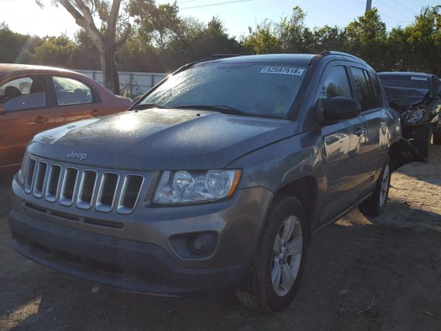 1J4NT1FA1BD190335 - 2011 JEEP COMPASS SP 石墨色 照片 2