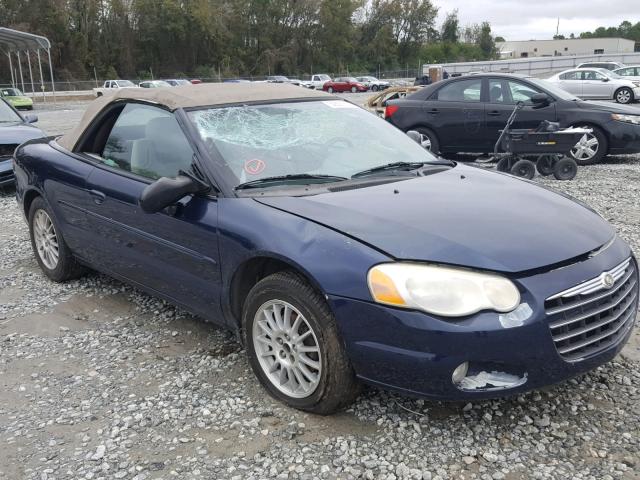 1C3EL55R45N595435 - 2005 CHRYSLER SEBRING TO BLUE photo 1