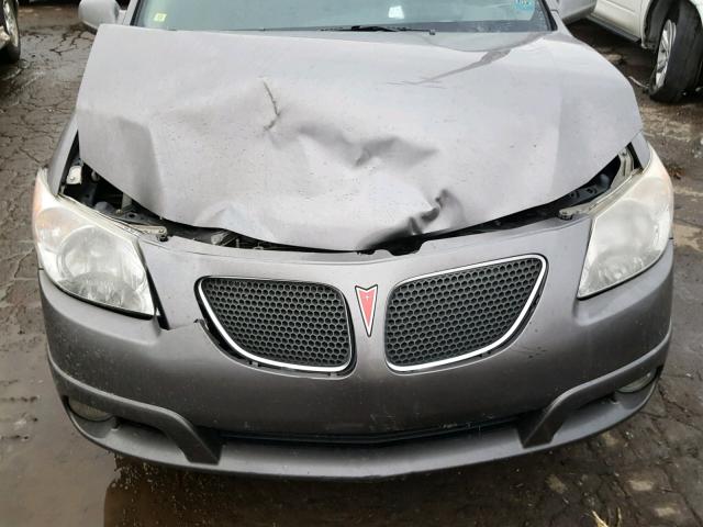 5Y2SL65836Z438257 - 2006 PONTIAC VIBE GRAY photo 7