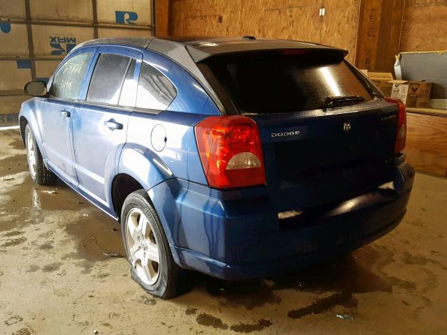 1B3HB48A79D224794 - 2009 DODGE CALIBER SX BLUE photo 3