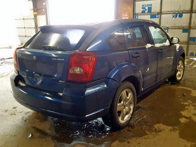 1B3HB48A79D224794 - 2009 DODGE CALIBER SX BLUE photo 4