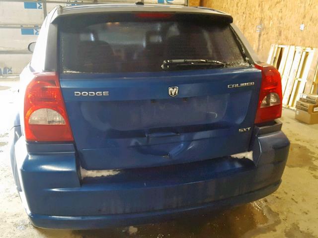 1B3HB48A79D224794 - 2009 DODGE CALIBER SX BLUE photo 9