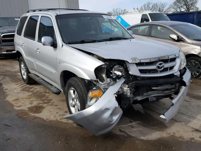 4F2YZ041X6KM29610 - 2006 MAZDA TRIBUTE S SILVER photo 1