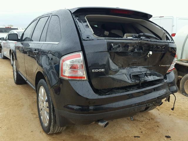 2FMDK39CX8BA98986 - 2008 FORD EDGE LIMIT BLACK photo 3