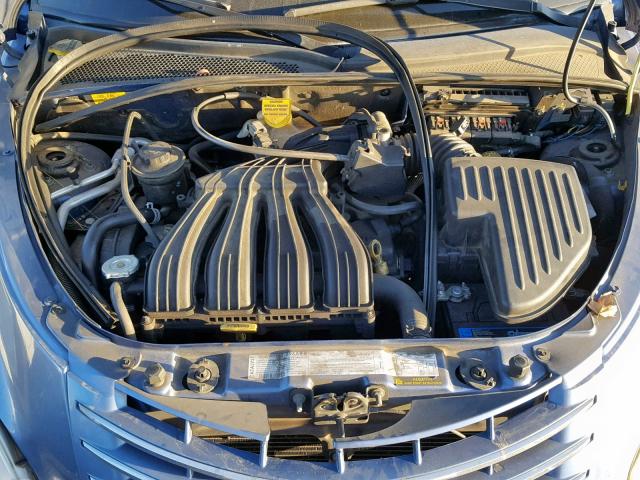 3A4FY58B76T255904 - 2006 CHRYSLER PT CRUISER BLUE photo 7