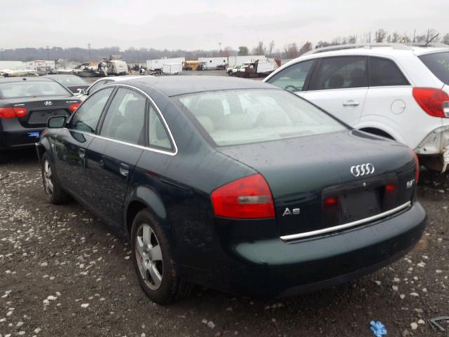 WAUED64B51N002546 - 2001 AUDI A6 2.7T QU GREEN photo 3