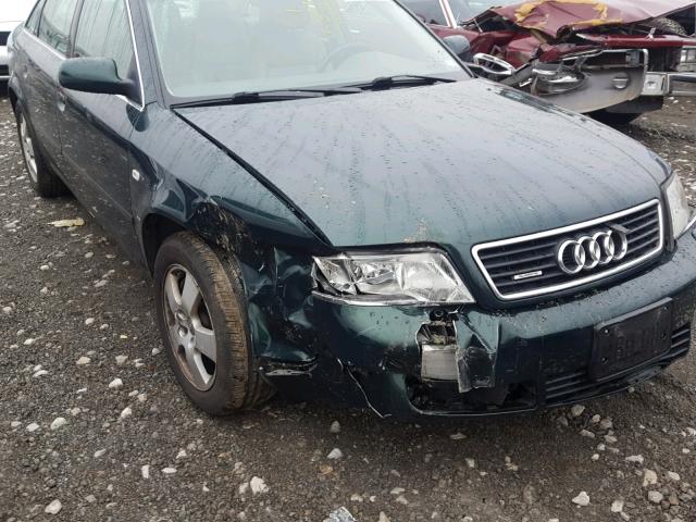 WAUED64B51N002546 - 2001 AUDI A6 2.7T QU GREEN photo 9