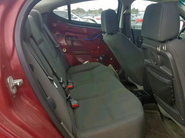 2G2WS522951349660 - 2005 PONTIAC GRAND PRIX RED photo 6