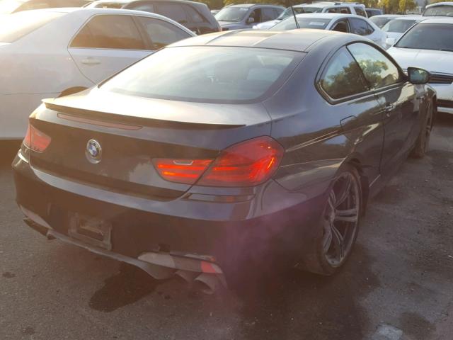 WBSLX9C52ED160510 - 2014 BMW M6 GRAY photo 4